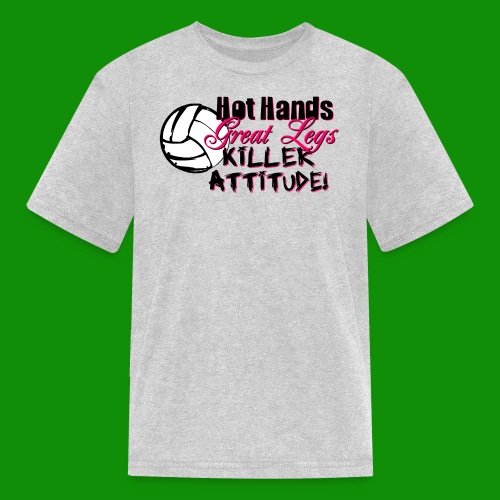 Hot Hands Volleyball - Kids' T-Shirt