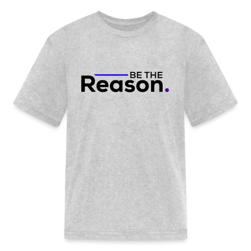 Be the Reason Logo (Black) - Kids' T-Shirt