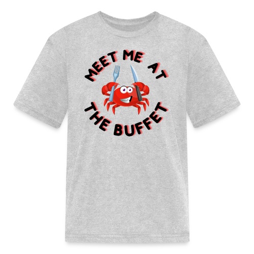 Meet at the Buffet - Gubert is hungry LIGHT COLORS - Kids' T-Shirt