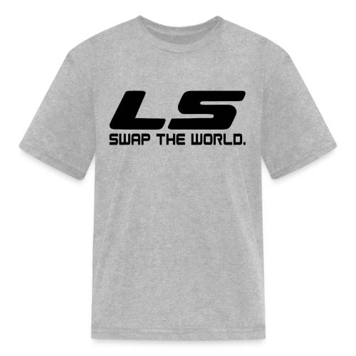 LS Swap The WORLD (Back and Front) - Kid's T-Shirt