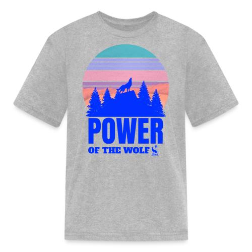 Power Of The Wolf - Kid's T-Shirt