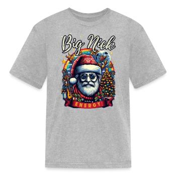 BIG NICK ENERGY - Kid's T-Shirt - heather gray - Front