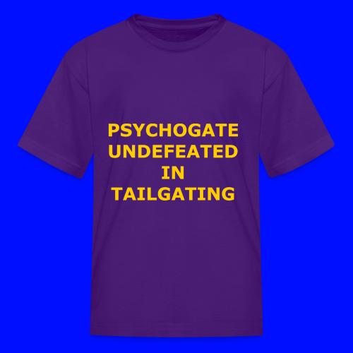 Undefeated In Tailgating - Kid's T-Shirt