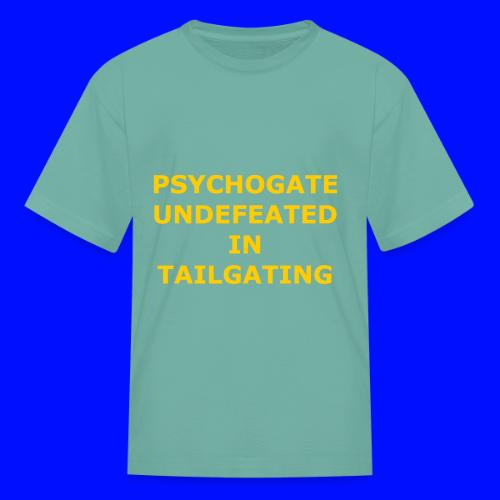 Undefeated In Tailgating - Kid's T-Shirt