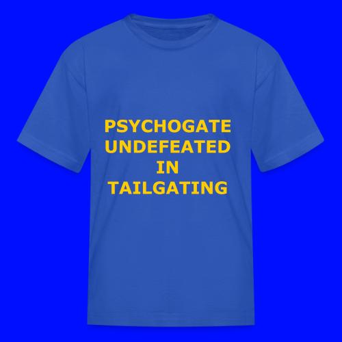 Undefeated In Tailgating - Kid's T-Shirt