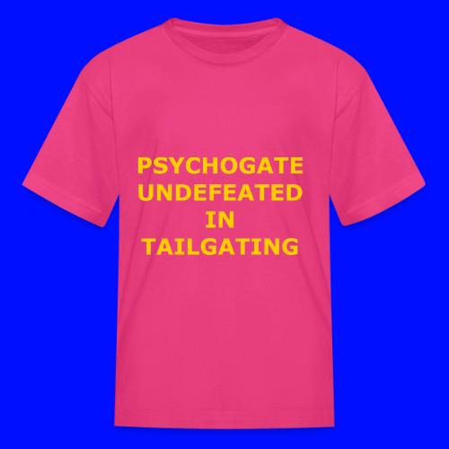 Undefeated In Tailgating - Kid's T-Shirt