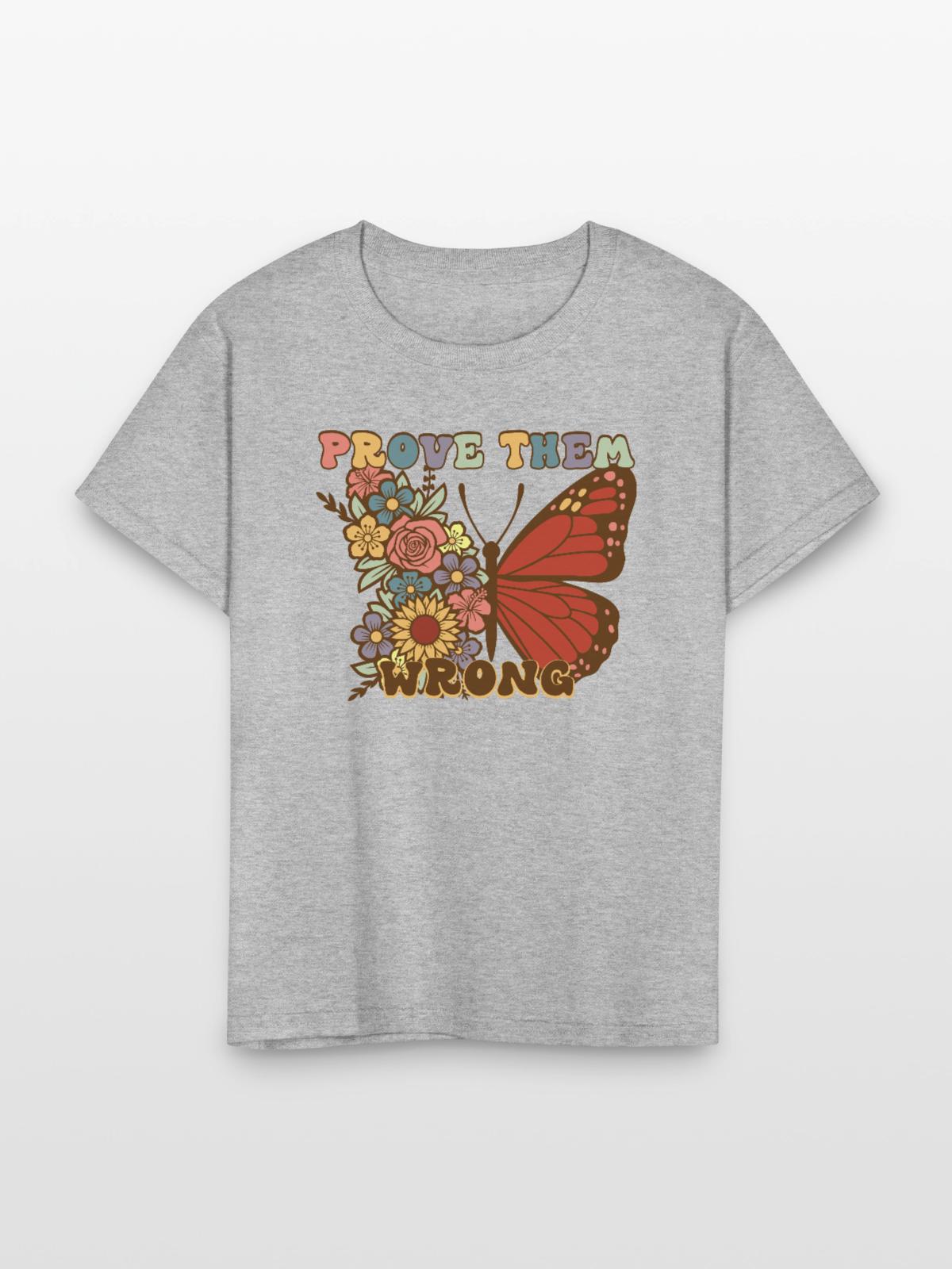PROVE THEM WRONG - Kid's T-Shirt - heather gray - Front