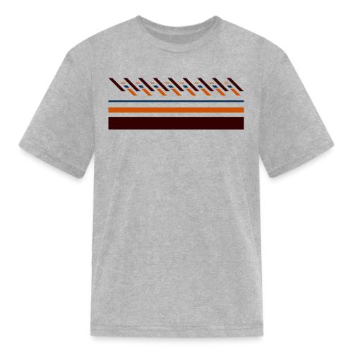 Cute, colorful striped designs for the seasons - Kid's T-Shirt