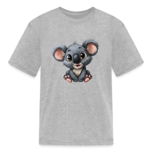 Joyful Cartoon Baby Koala with Big Eyes - Kid's T-Shirt