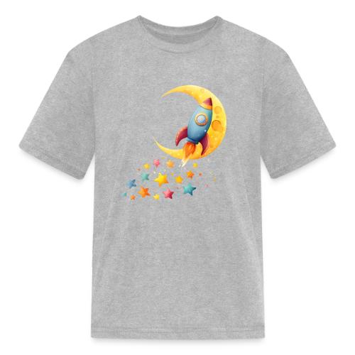 Rocket Trail of Stars - Kid's T-Shirt