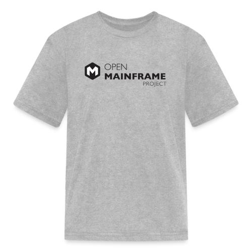 Open Mainframe Project - Black Logo - Kid's T-Shirt