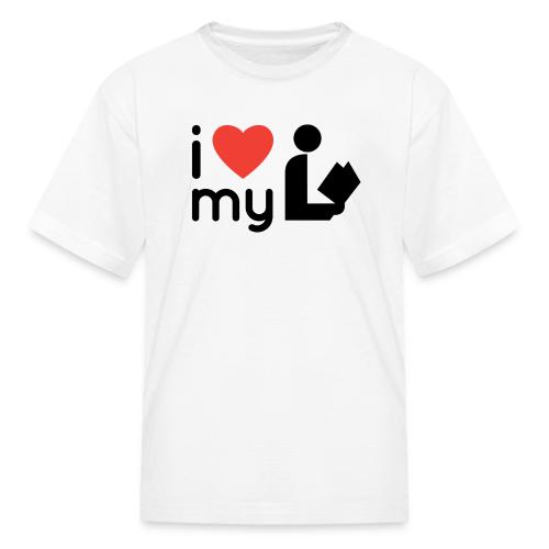 I Love My Library - Kid's T-Shirt