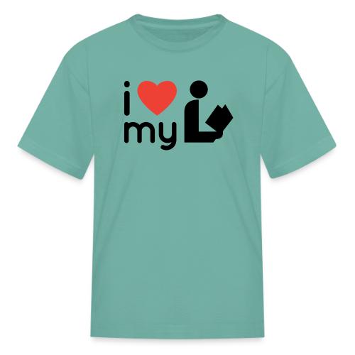 I Love My Library - Kid's T-Shirt
