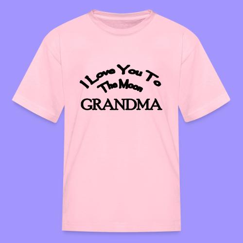 I Love You to The Moon Grandma | Family Shirt - Kid's T-Shirt