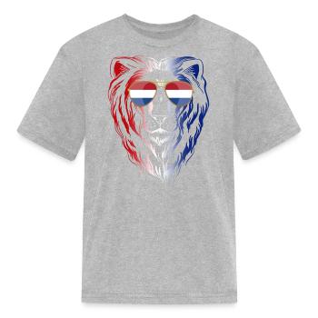 Netherlands - Kid's T-Shirt - heather gray - Front