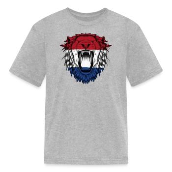 Netherlands - Kid's T-Shirt - heather gray - Front