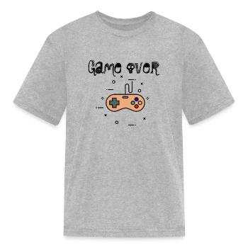 t-geek - Kid's T-Shirt - heather gray - Front