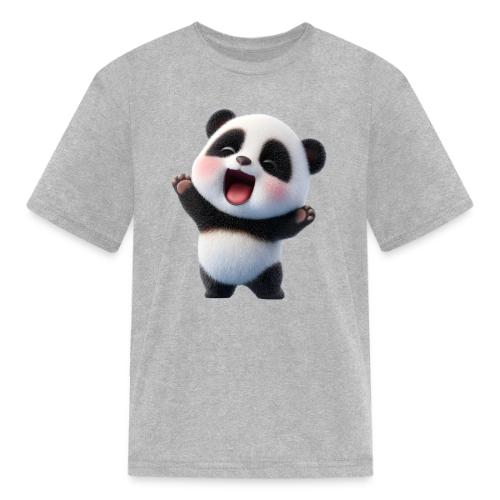 Happy Baby Panda Standing - Kid's T-Shirt