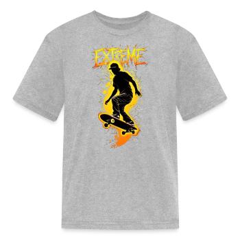 EXTREME 2 - Kid's T-Shirt - heather gray - Front