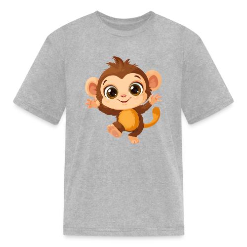 Dancing Baby Monkey Joyful - Kid's T-Shirt
