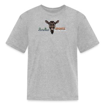 Outta bound sportz children active - Kid's T-Shirt - heather gray - Front