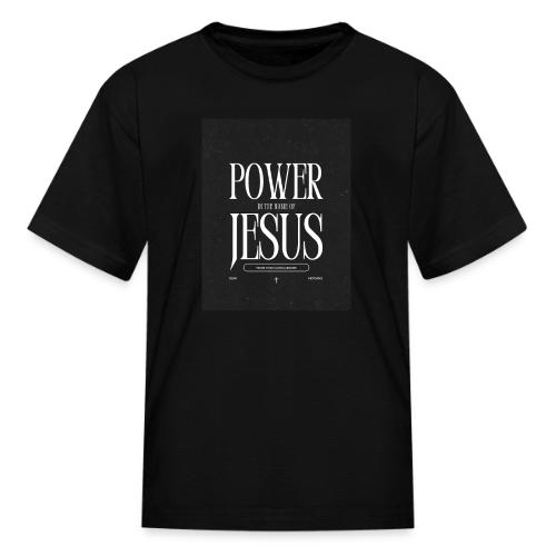 Jesus Power: Conquer Fearlessly - Kid's T-Shirt