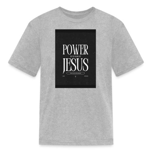 Jesus Power: Conquer Fearlessly - Kid's T-Shirt