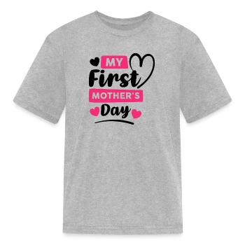 MOTHER - Kid's T-Shirt - heather gray - Front