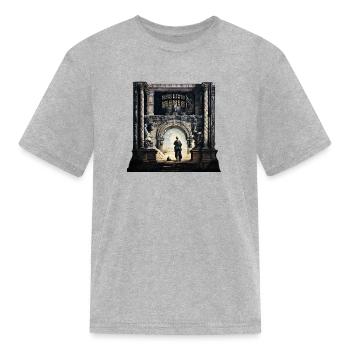 heaven's gate - Kid's T-Shirt - heather gray - Front