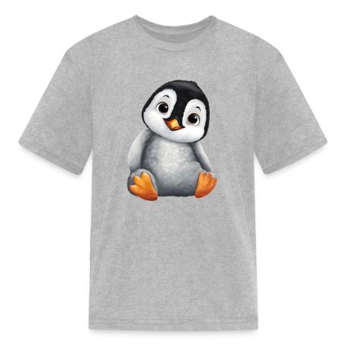 Innocent Penguin Sitting - Kid's T-Shirt