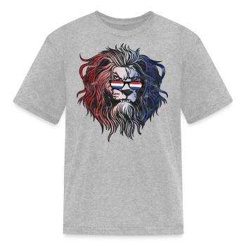 Netherlands - Kid's T-Shirt - heather gray - Front