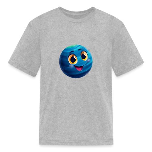 Smiling Blue Planet - Kid's T-Shirt