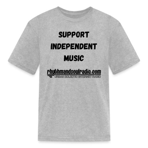 SUPPORT INDEPENDENT MUSIC GEAR IMAGE - Kid's T-Shirt