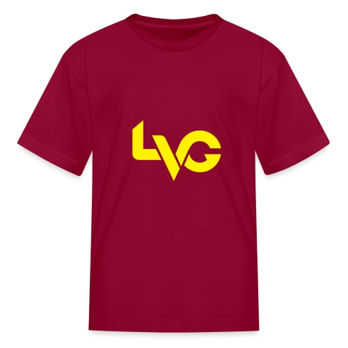 LVG logo yellow - Kids' T-Shirt