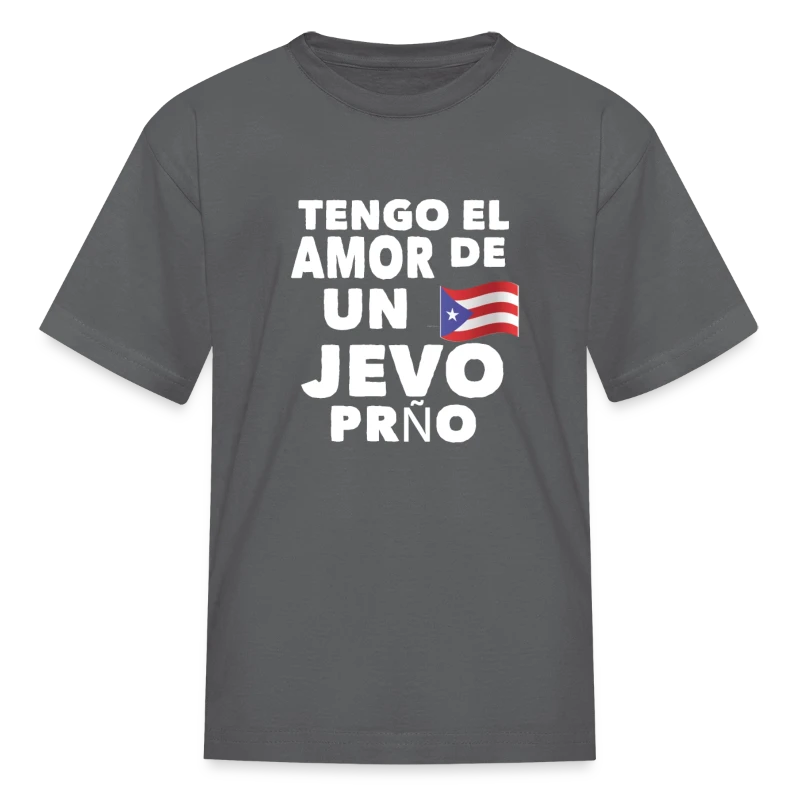 Tengo el amor una Jevo PRNO Puertorriqueño - Kids' T-Shirt