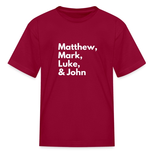 Gospel Squad: Matthew, Mark, Luke & John - Kids' T-Shirt