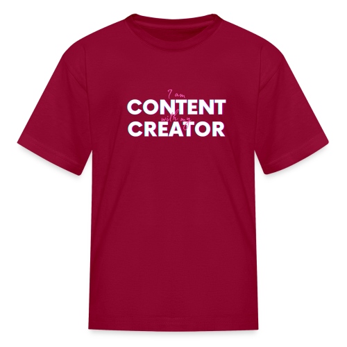 Christian Content Creator - Kids' T-Shirt