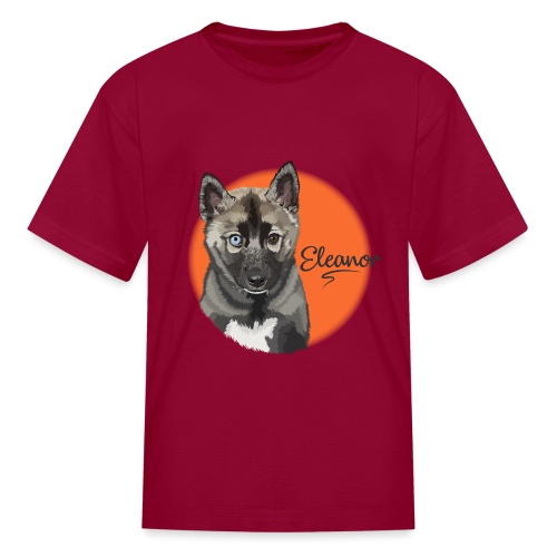 Eleanor the Husky from Gone to the Snow Dogs - Kids' T-Shirt