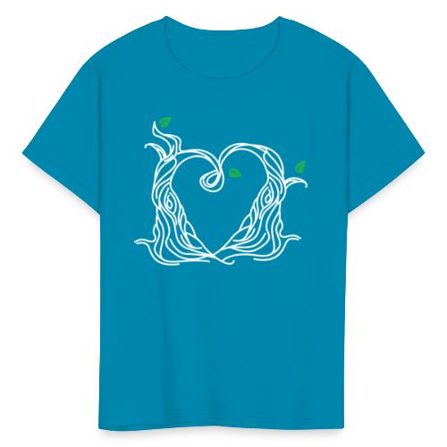 Tree Love Best Friends Heart White - Kids' T-Shirt