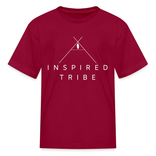 INSPIRED TRIBE WHITE - Kids' T-Shirt
