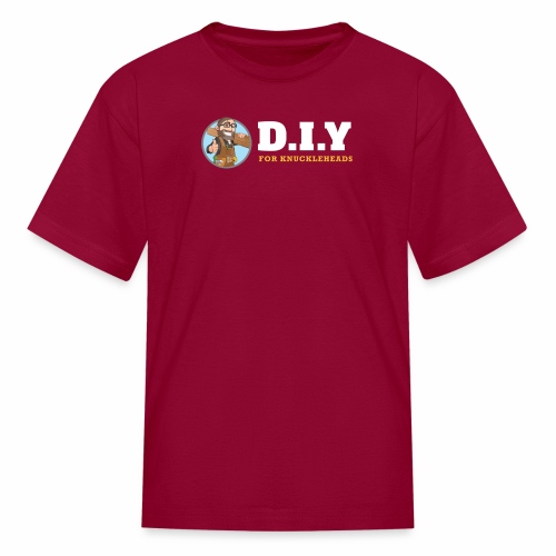 DIY For Knuckleheads Logo. - Kids' T-Shirt