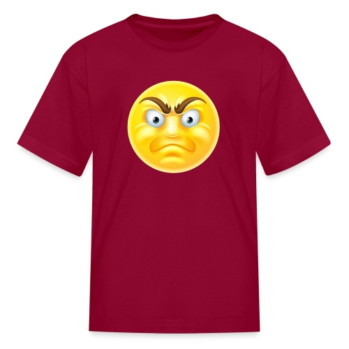 Angry Emoticon - Kids' T-Shirt