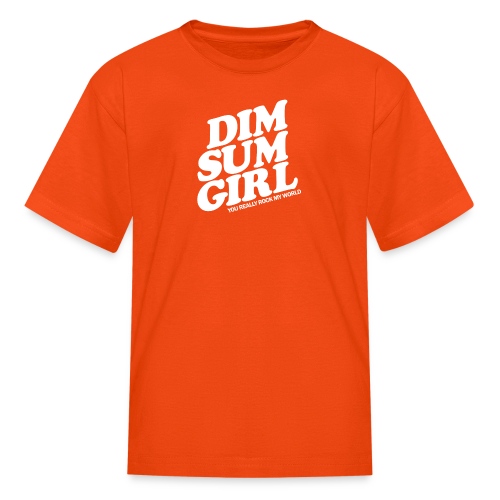 Dim Sum Girl white - Kids' T-Shirt