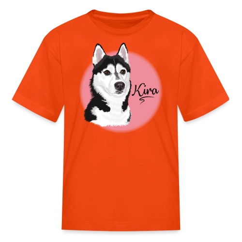Kira the Husky from Gone to the Snow Dogs - Kids' T-Shirt