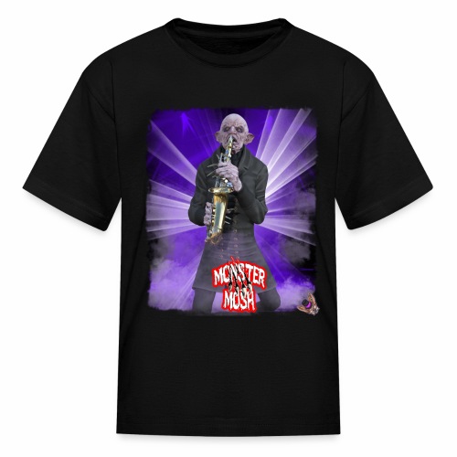 Monster Mosh Nosferatu Saxophone - Kids' T-Shirt