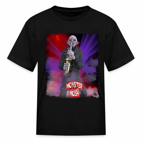 Monster Mosh Nosferatu Saxophone - Kids' T-Shirt
