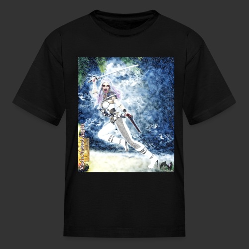 Undead Angel Vampire Pirate Pearl F001 - Kids' T-Shirt