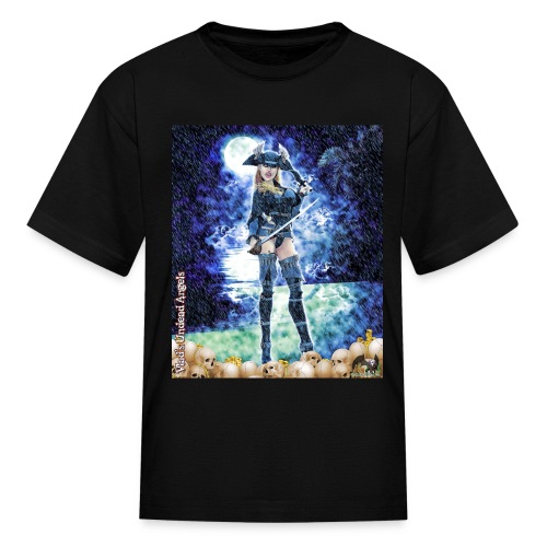 Undead Angel Vampire Pirate Rusila F005-NS - Kids' T-Shirt