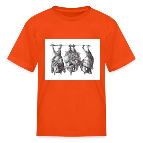Vampire Owl with Bats - Kids' T-Shirt
