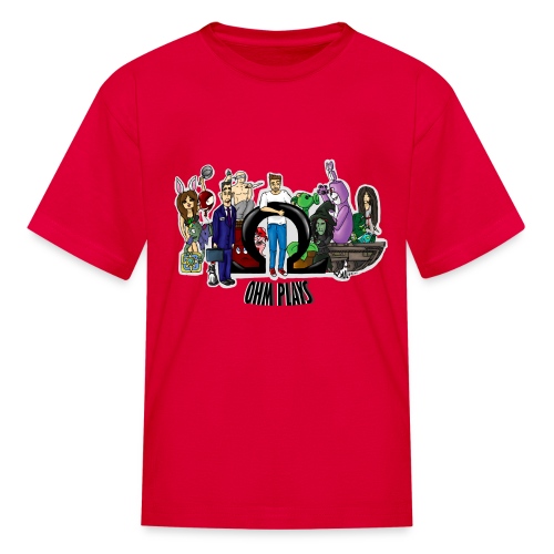 Ohm Shirt Ohm Plays Final Version Title png - Kids' T-Shirt